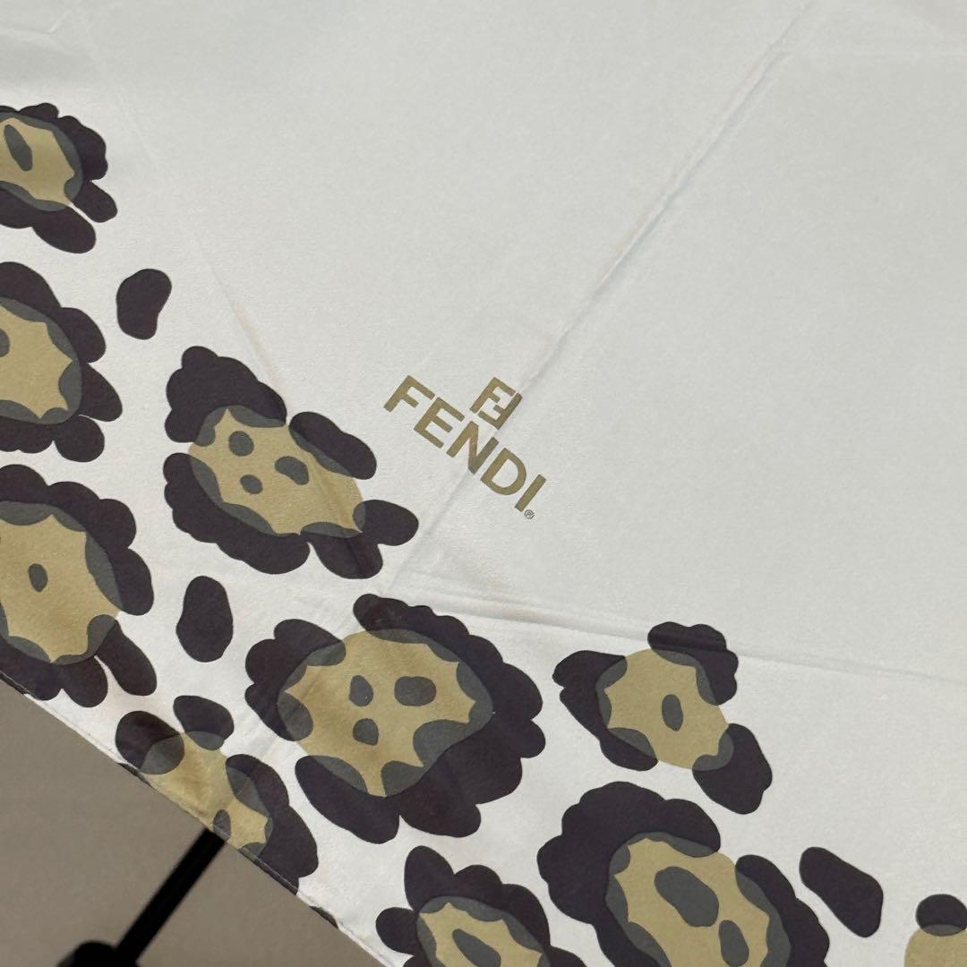 【未使用】FENDI フェンディ 折り畳み傘 日傘 アンブレラ ズッカ