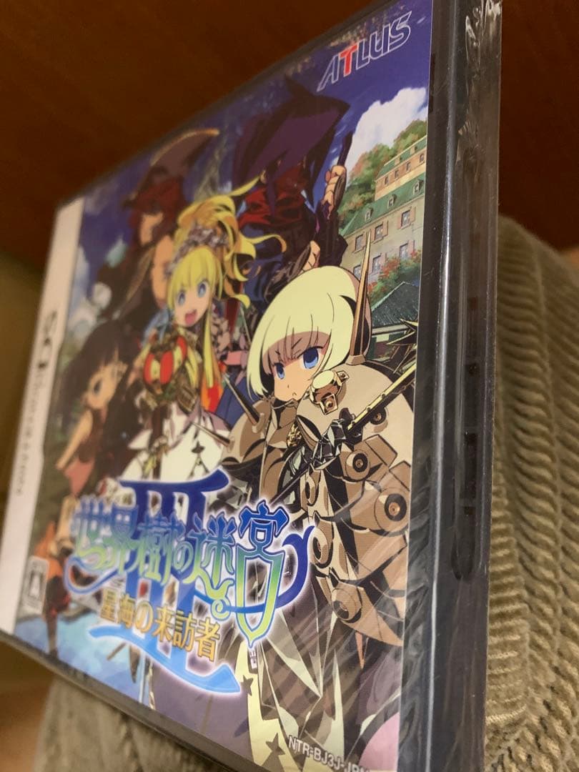 シュリンク付未開封　DS 世界樹の迷宮III 星海の来訪者　特典cd付き