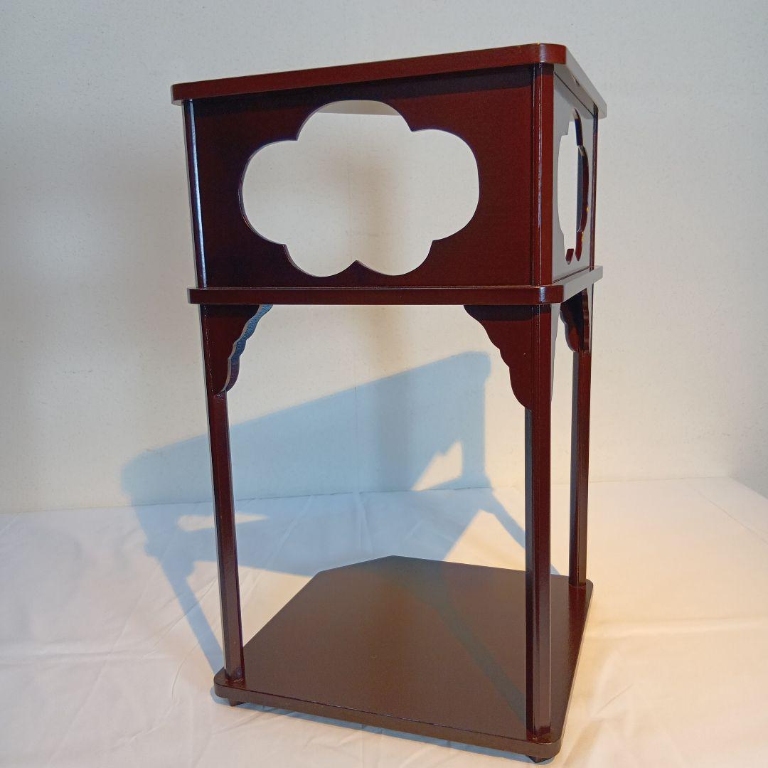 茶道具　好文棚　木箱入