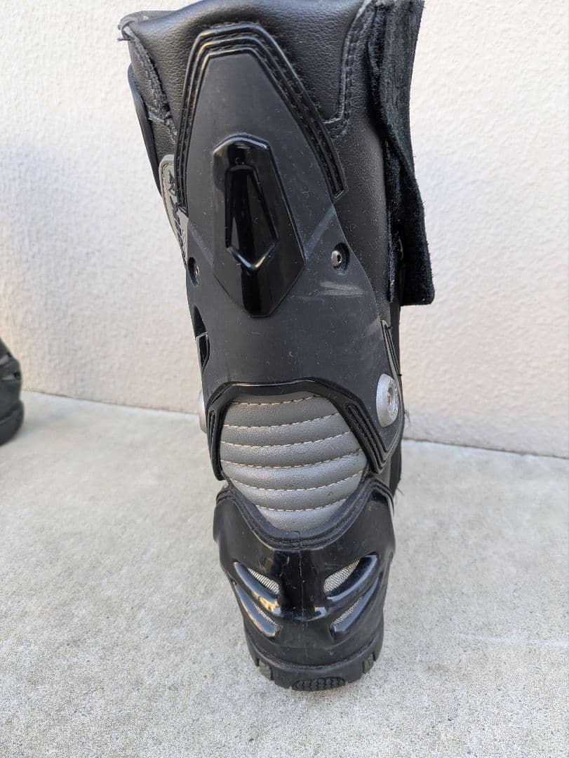 BERIK バイクブーツ 2.0 ブラック/ホワイト サイズ41
