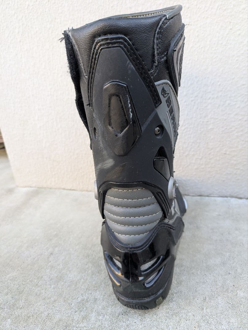 BERIK バイクブーツ 2.0 ブラック/ホワイト サイズ41