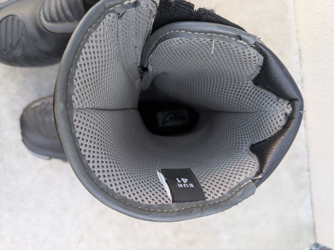 BERIK バイクブーツ 2.0 ブラック/ホワイト サイズ41