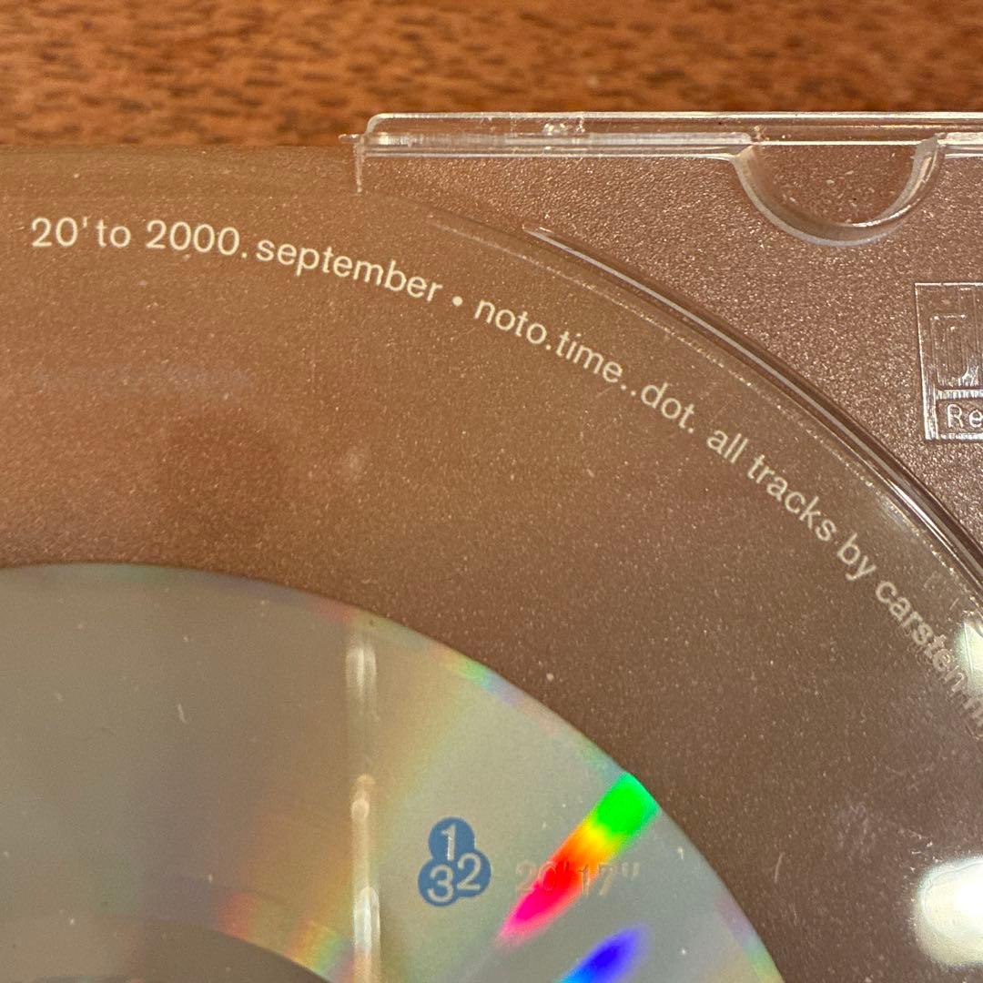 その他 Alva Noto Time..Dot CD