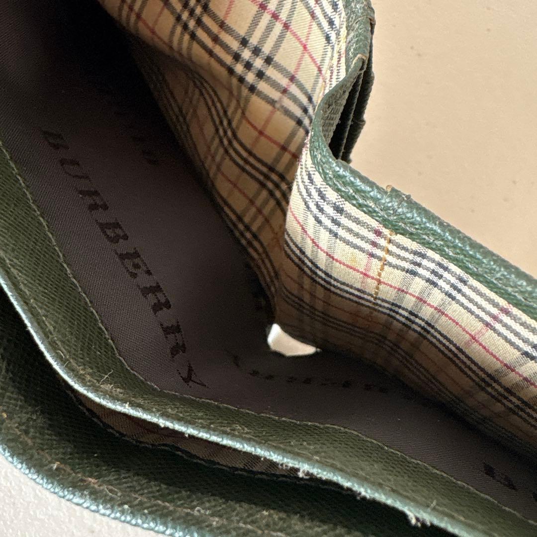 BURBERRY バーバリー ノバチェック ニつ折り財布 お札入れウォレット
