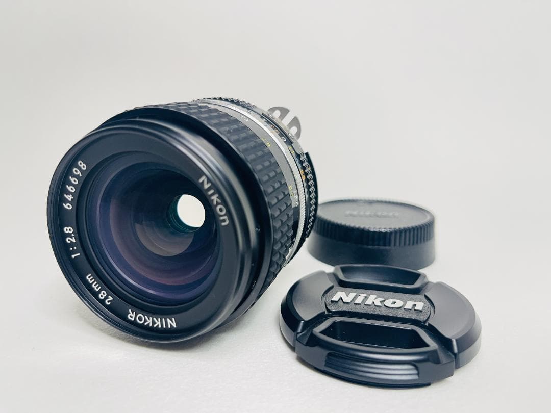 【美品/銘玉】Nikon Ai-s Nikkor 28mm f2.8 単焦点