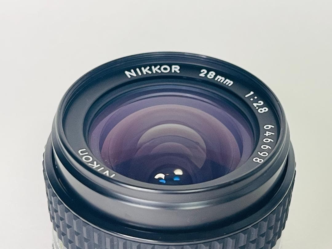 【美品/銘玉】Nikon Ai-s Nikkor 28mm f2.8 単焦点