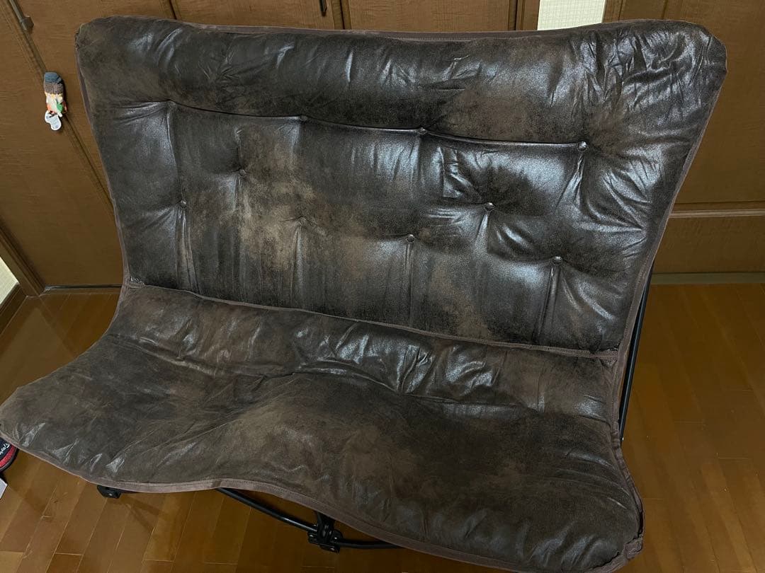 ニトリ　バタフライチェア 2人用 洗える＆はっ水