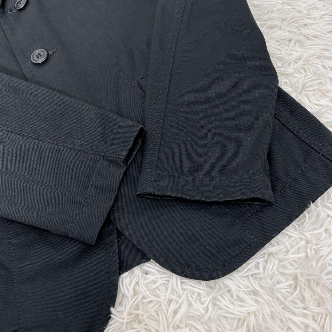 BLACKコムデギャルソン テーラードジャケット S 黒 日本製　キレイめ