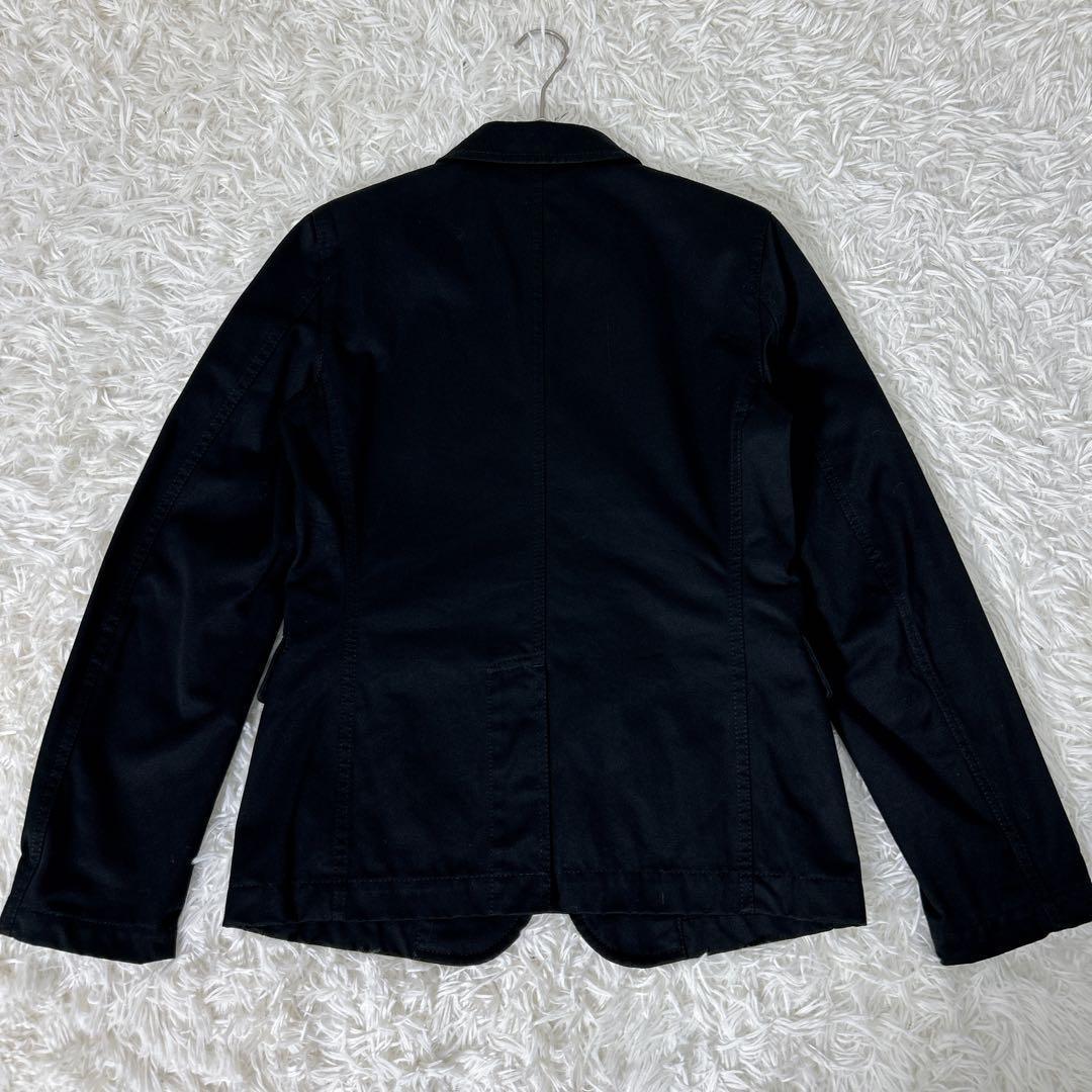 BLACKコムデギャルソン テーラードジャケット S 黒 日本製　キレイめ