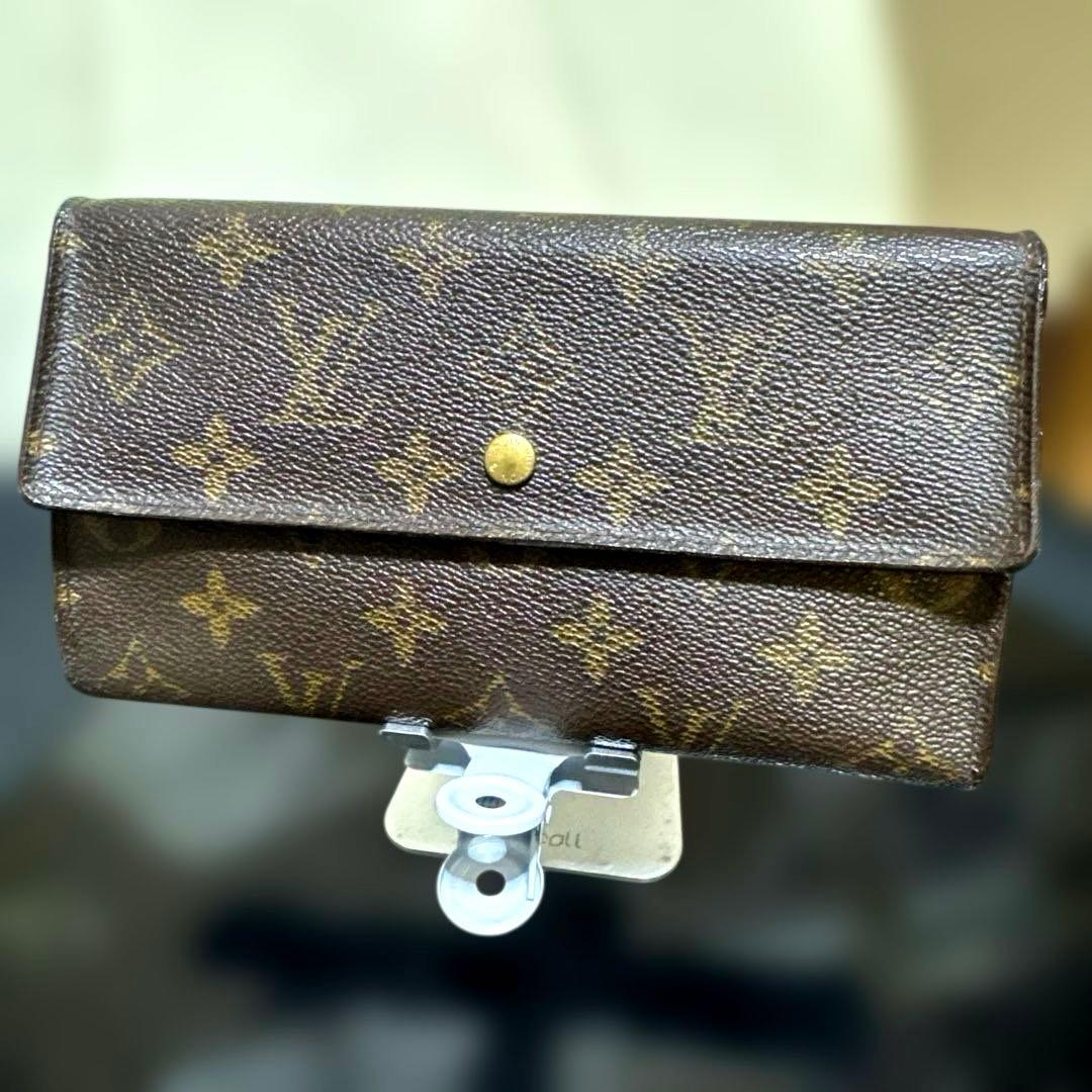 ⑤★優良品♪モノグラム 三つ折り長財布