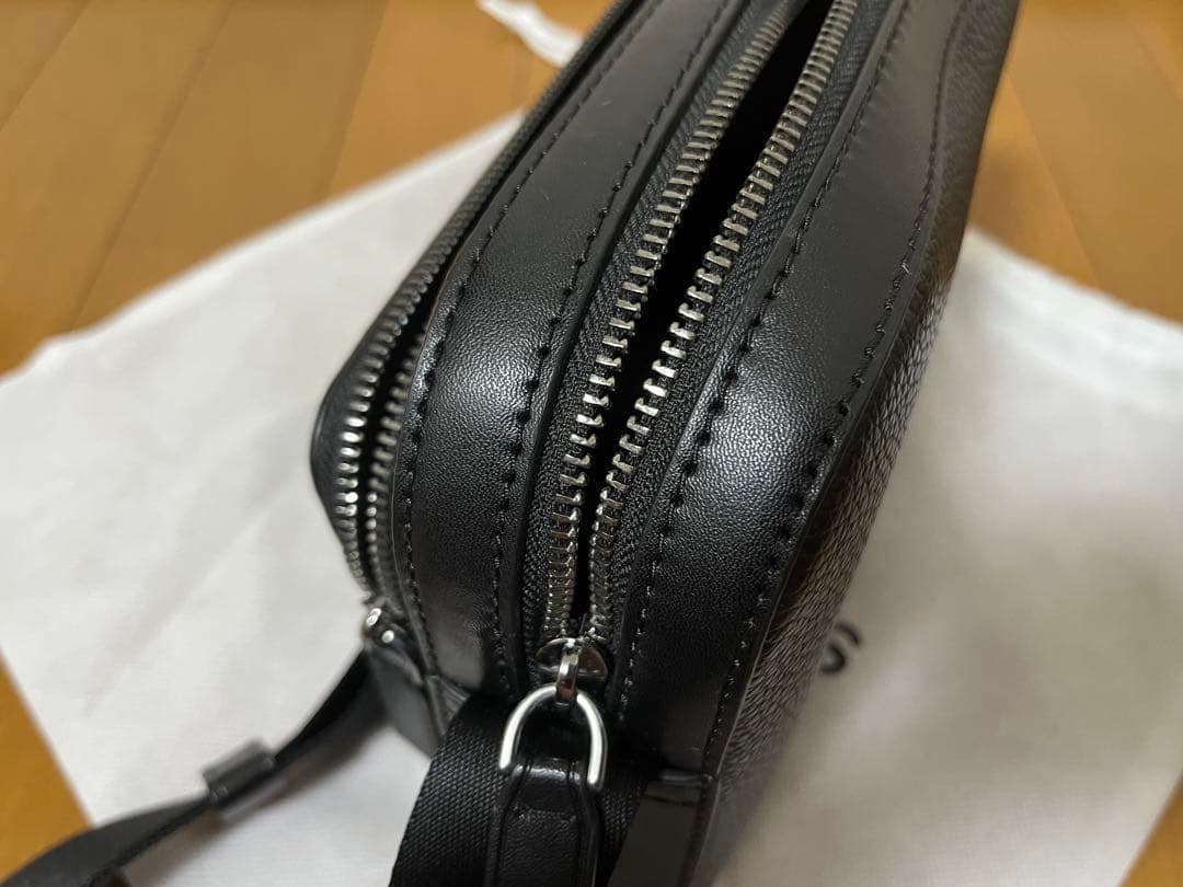 MICHAEL KORS ブラックレザー バッグ