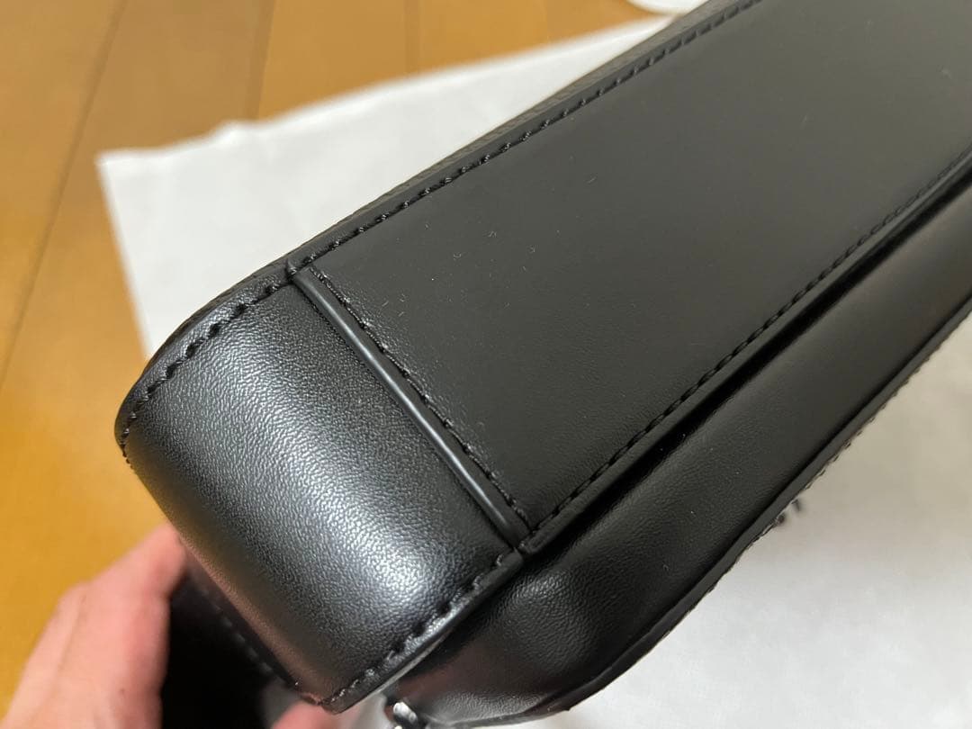 MICHAEL KORS ブラックレザー バッグ