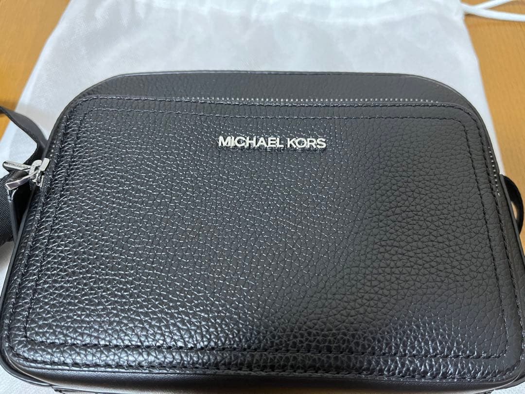 MICHAEL KORS ブラックレザー バッグ
