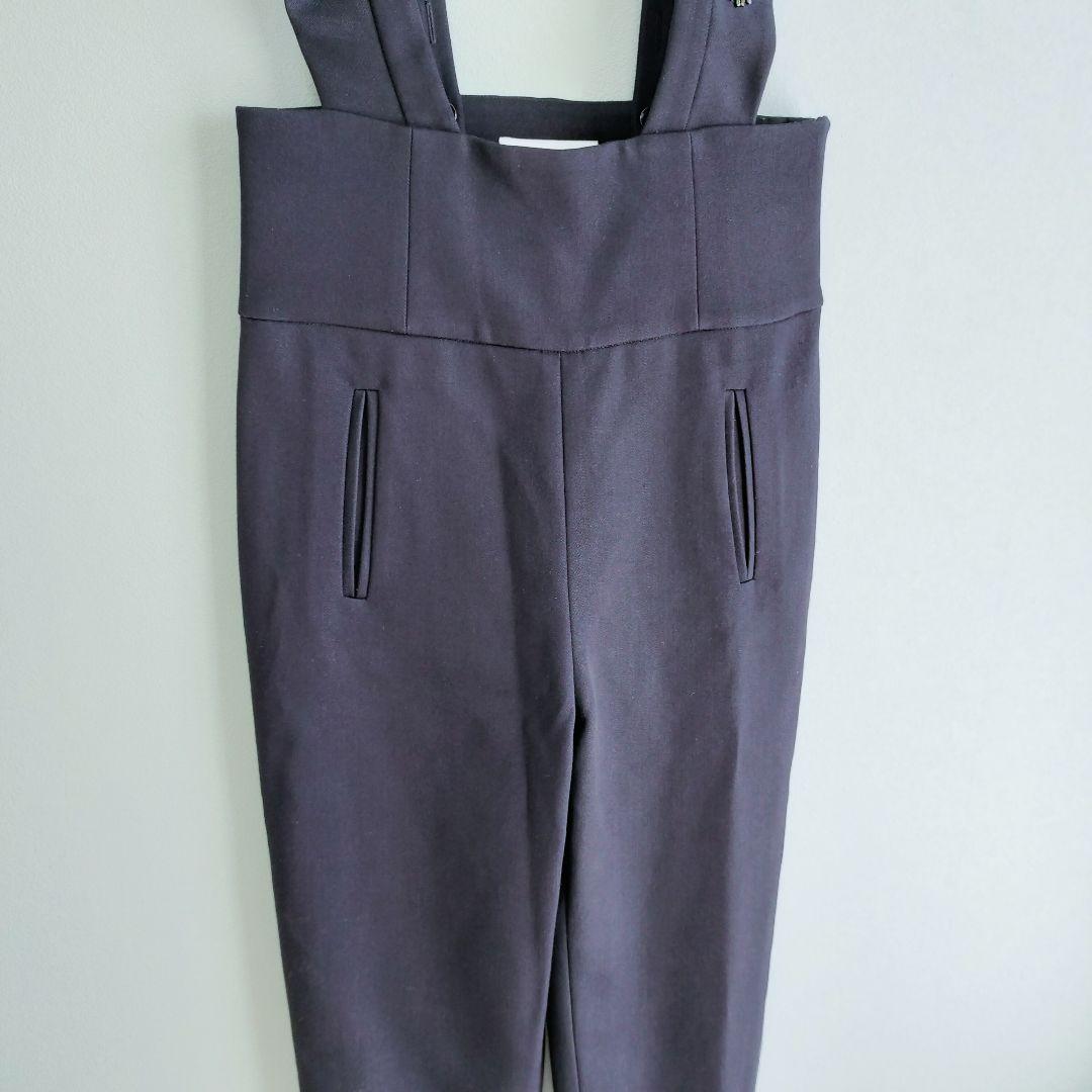 【値下げ交渉歓迎】 ミュベール MUVEIL ビジューサロペット ネイビー 38