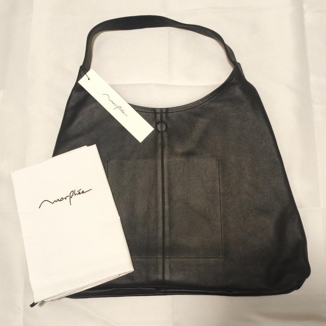 新品■Morphee TRIANGLE SHOULDER BAG 黒 モルフェ