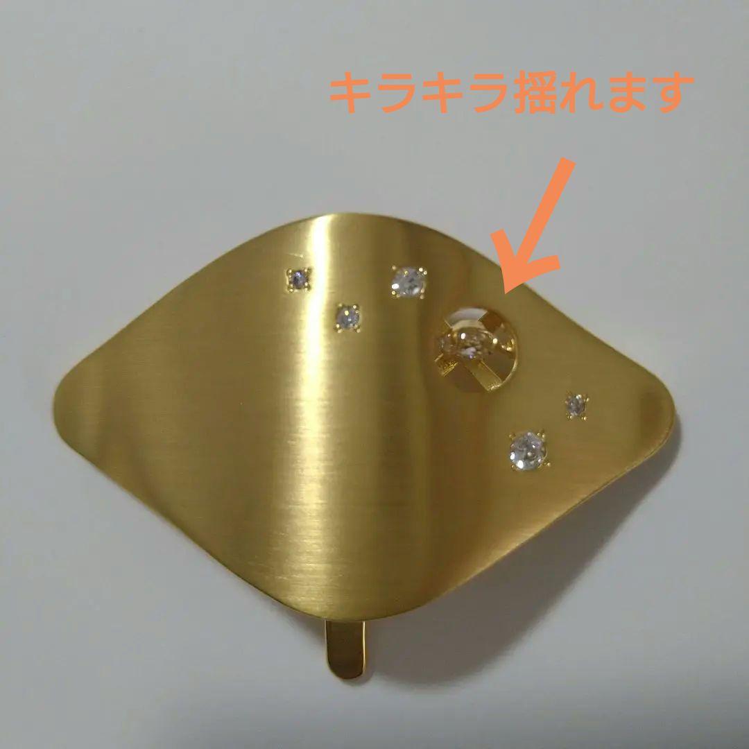 【新品】コンプレックスビズ ダンシングジュエル ポニーフック マーキス☆ゴールド