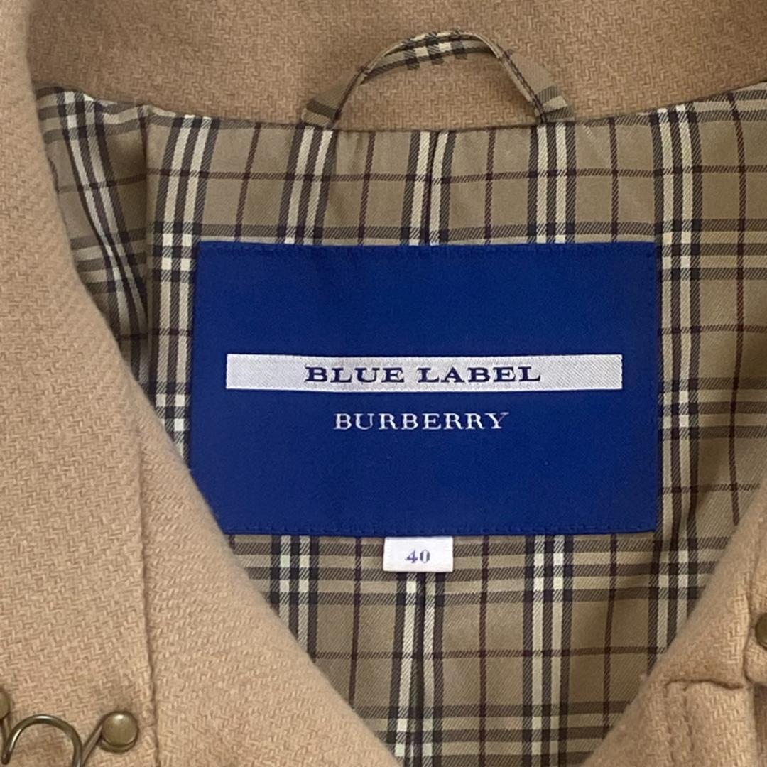 ☆お値下げ☆BURBERRY BLUELABEL ウールコート 40 ベージュ