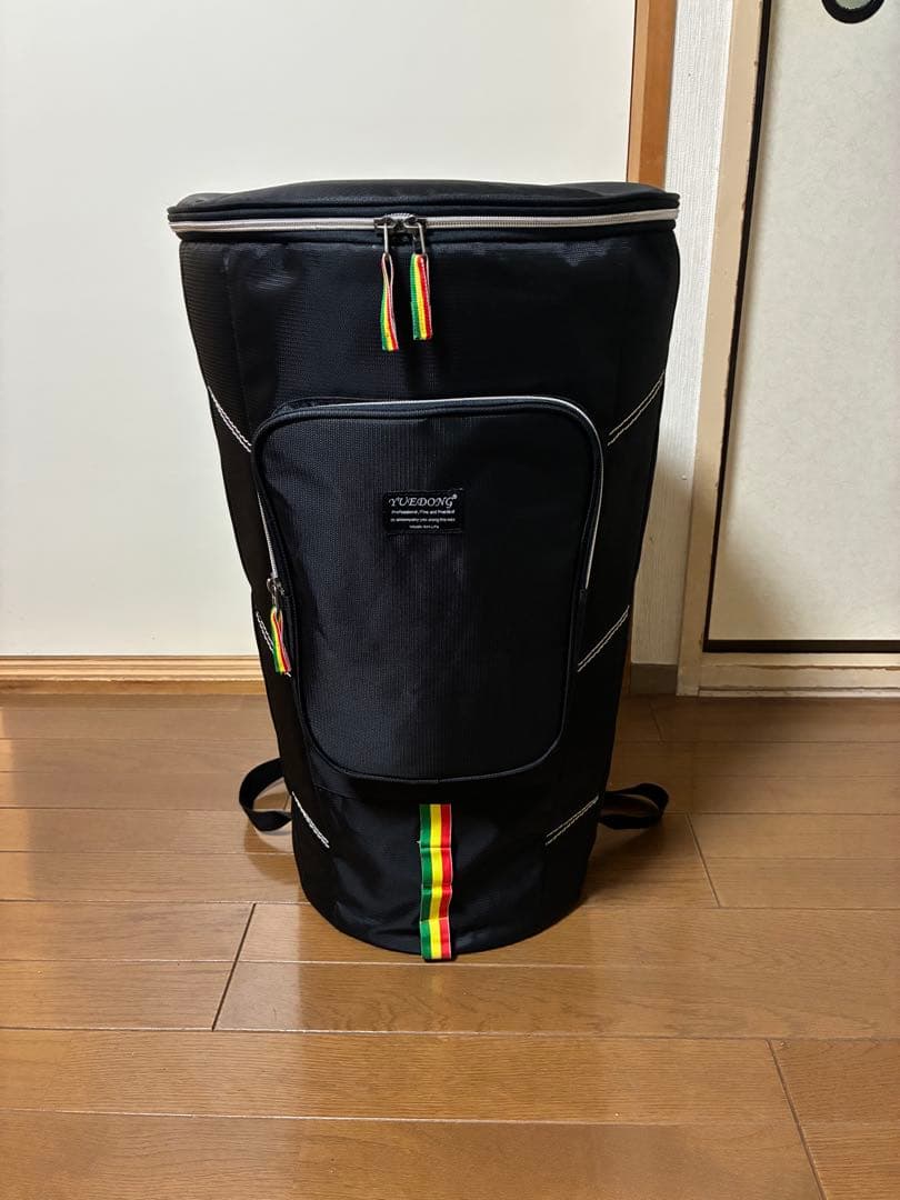 ブガラブー アフリカ (参考:ジェンベ、ジャンベ、コンガ、ブガラブ) ケース付き