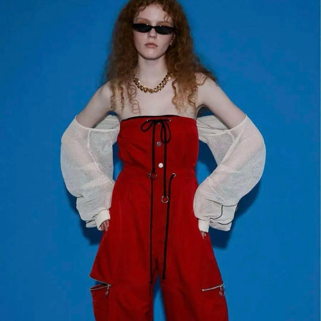 402＊定価３万　極美品　メゾンスペシャル　2WAYサイドジップオールインワン