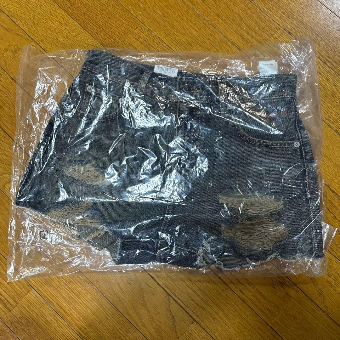 MOUSSY BEP HEART DENIM ショーツ　デニム