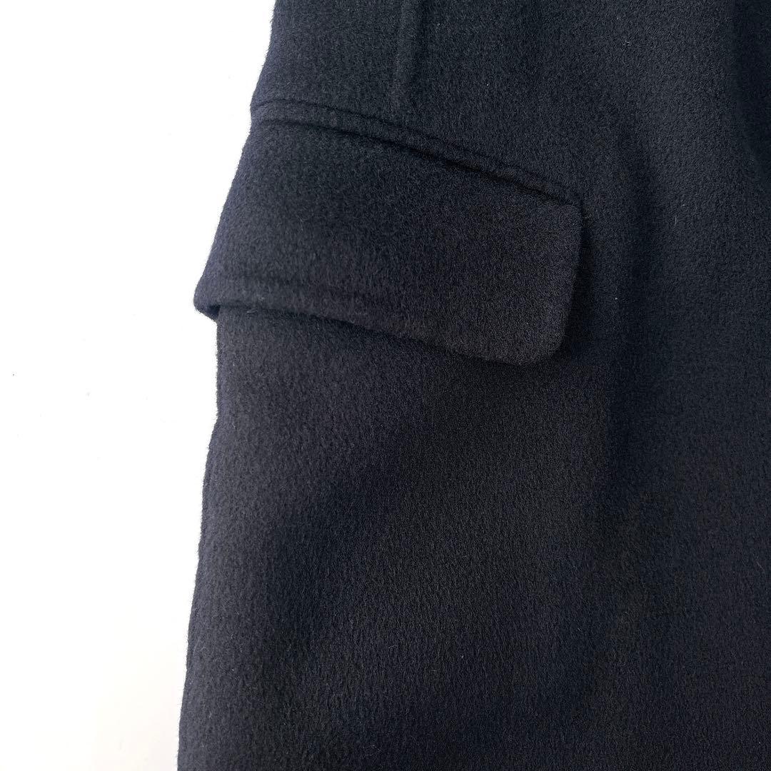 み*い様 美品⁑プラージュ　ハミルトンノーカラーリバーコート　ネイビー　36 ウ