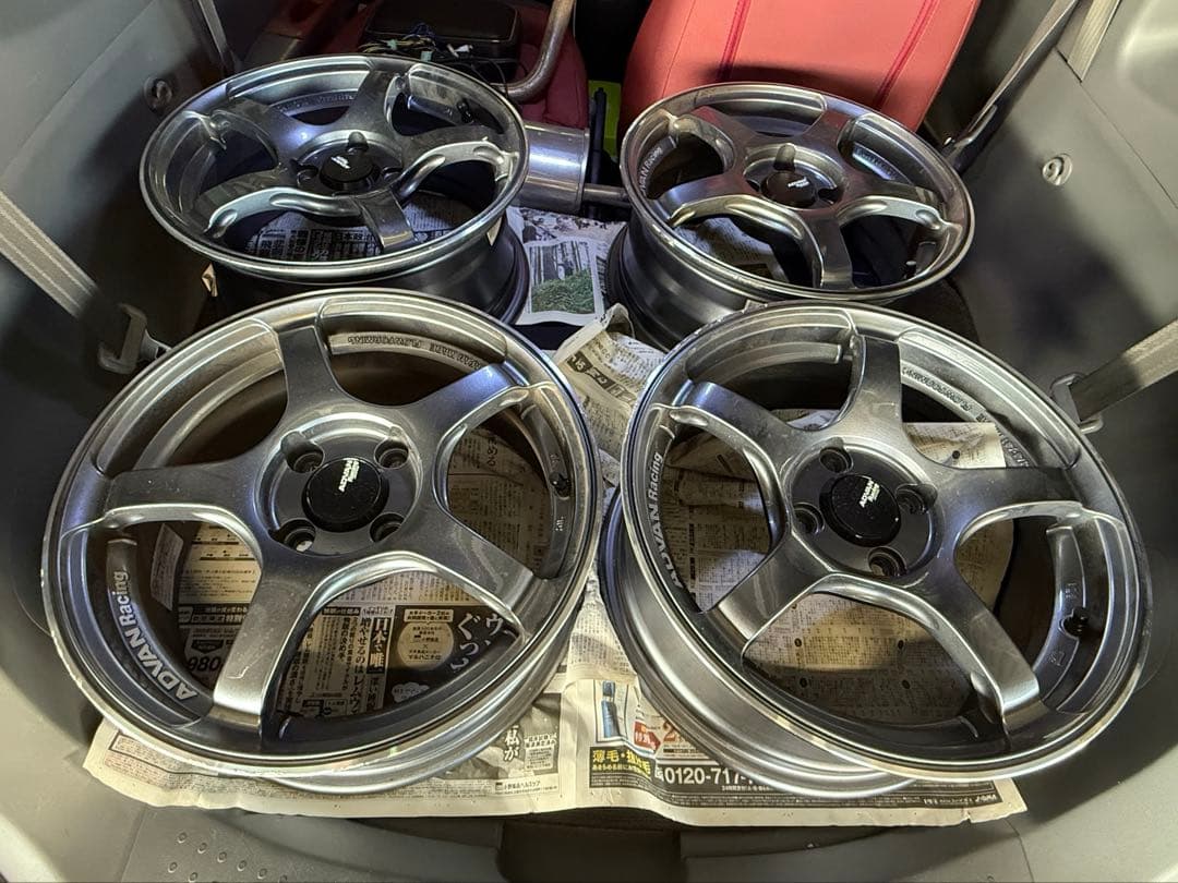 ADVAN Racing TC-4 15インチ 4本セット