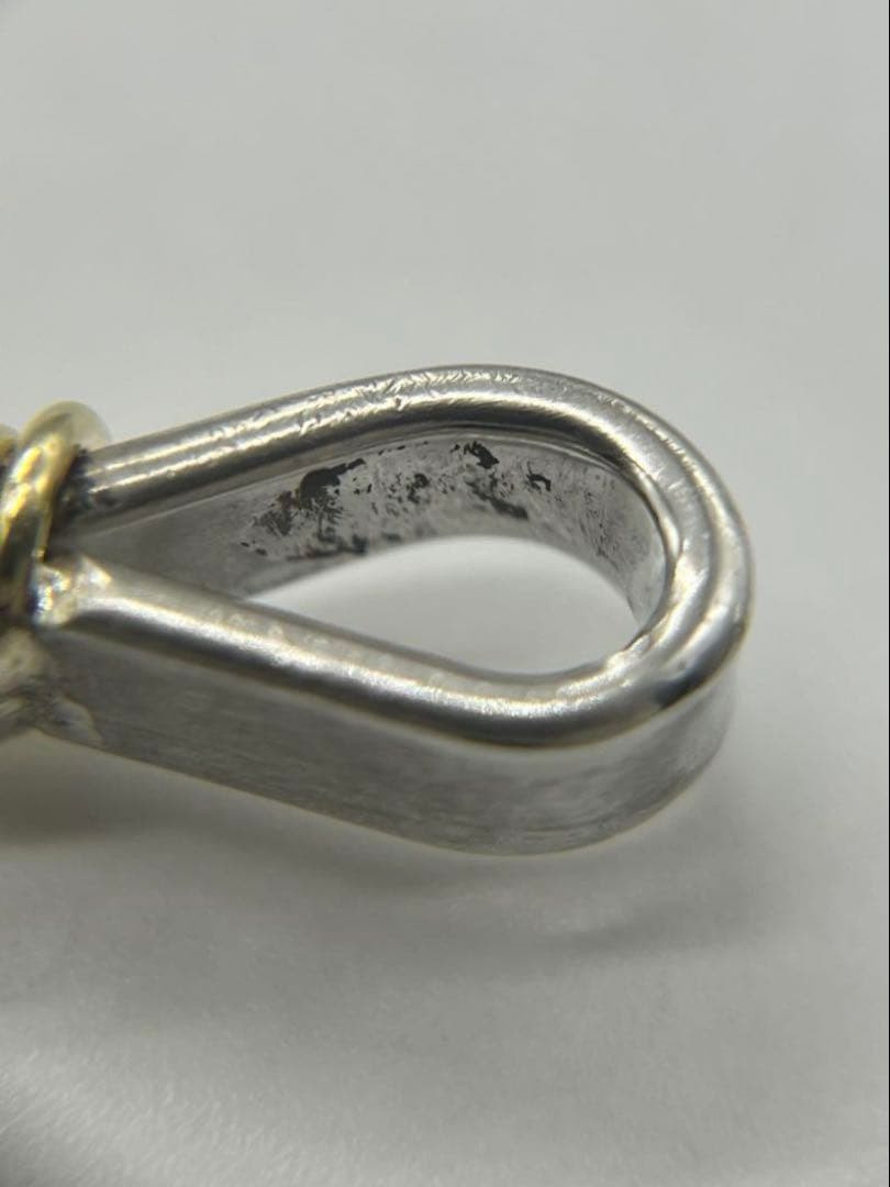 【本日まで】ティファニー TIFFANY フックアンドアイバ ングル シルバー