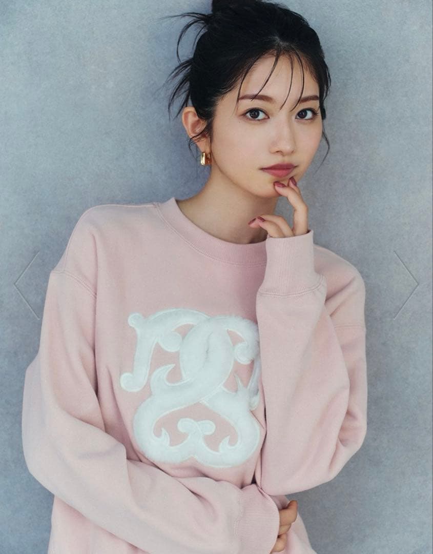 スナイデル 【WEB限定/ボアコレクション】ロゴモチーフスウェット LPNK