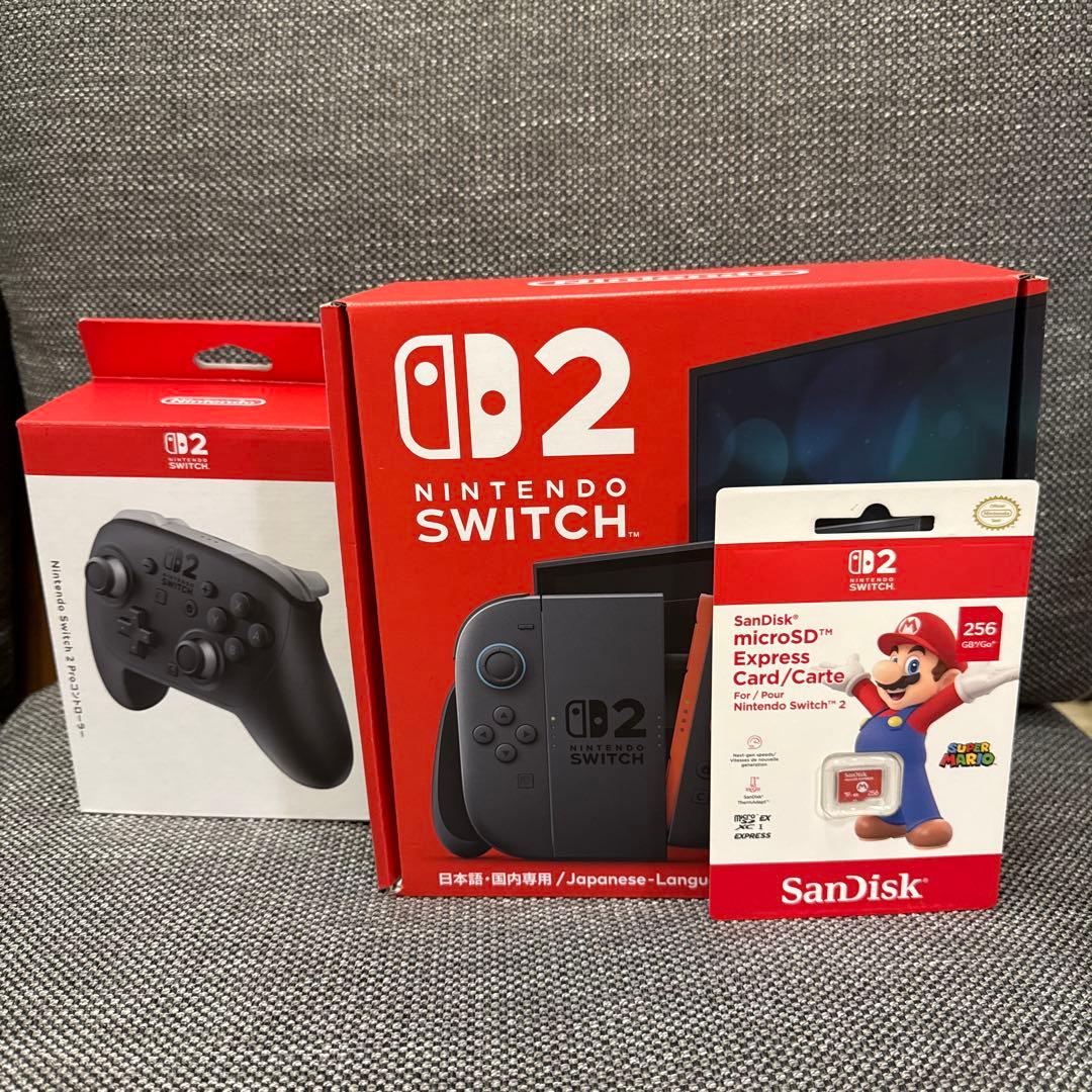 Nintendo Switch2 microSD EX プロコン2 フルセット