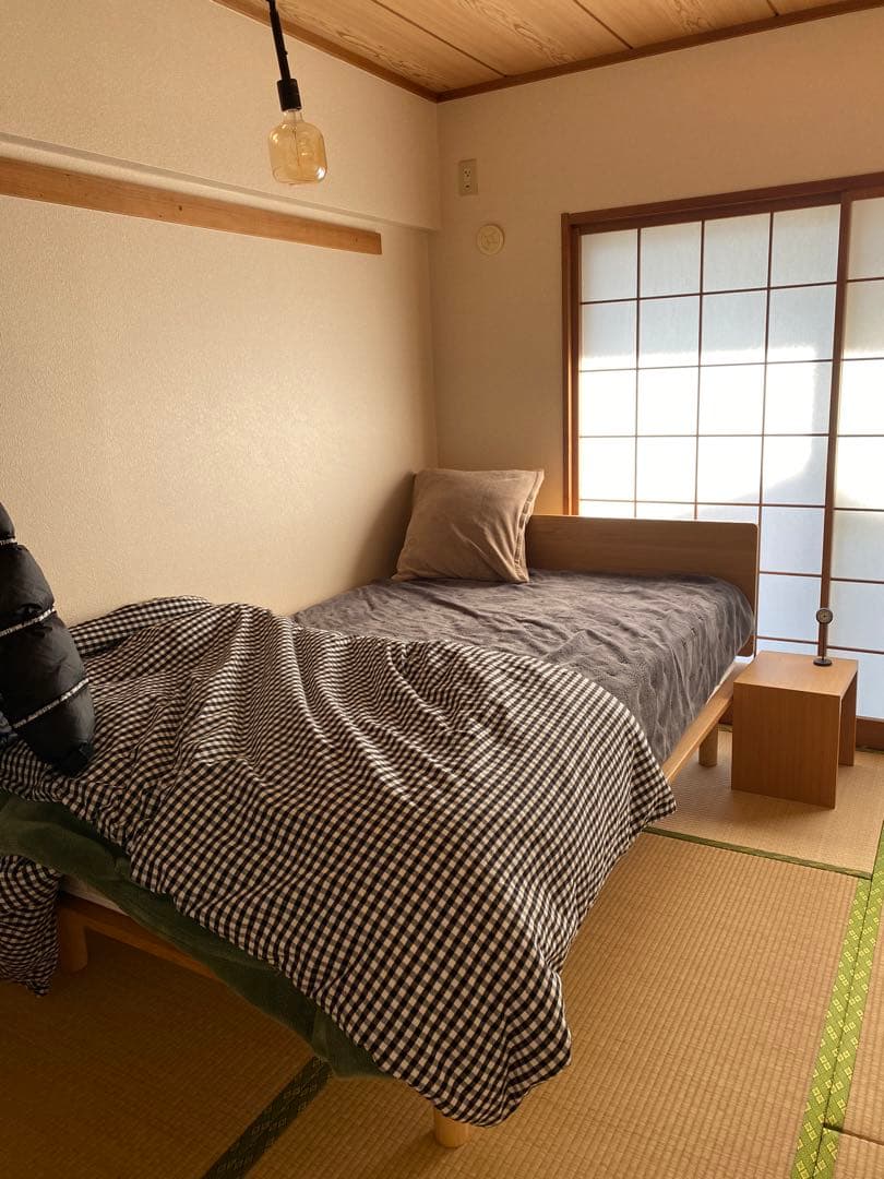 無印用品　セミダブルベッドフレーム