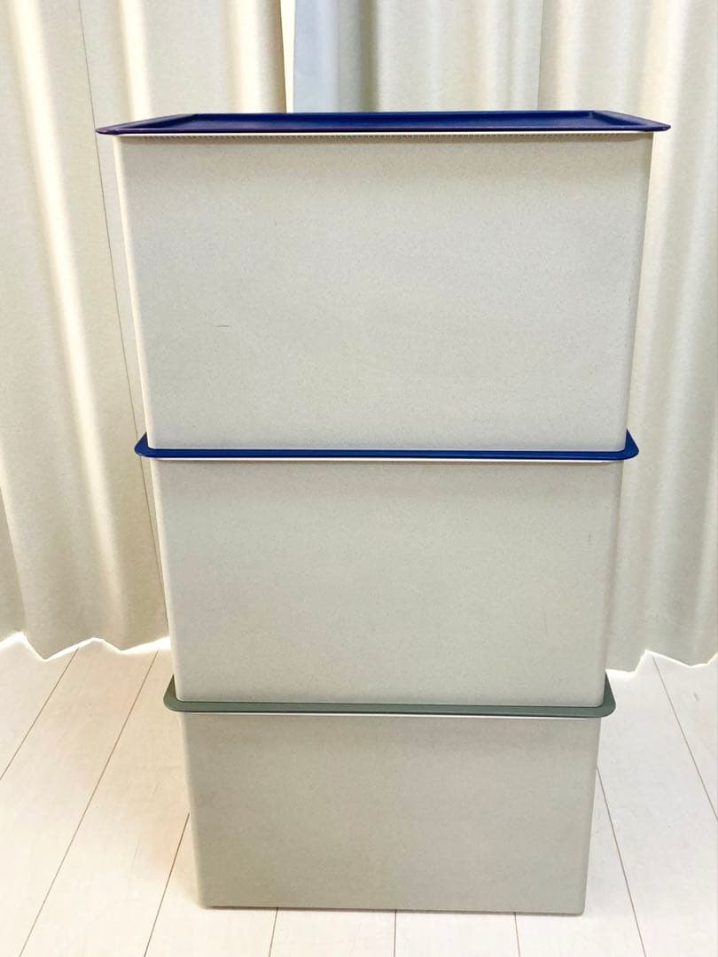 タッパーウェア　tupperware 3段ケース　セット　マルチオーガナイザー