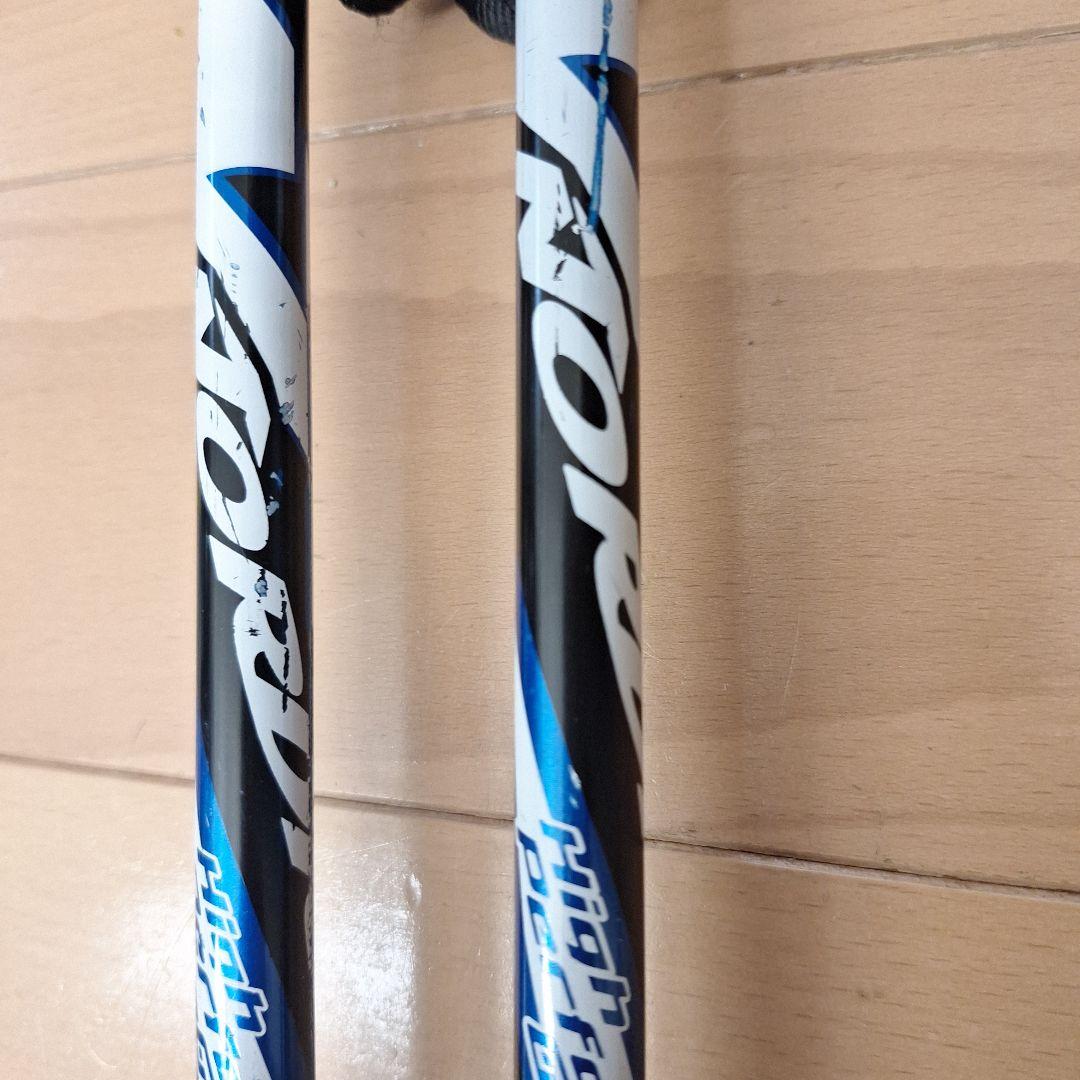 ATOMIC　ジュニア　スキー板　130センチ　ストック付