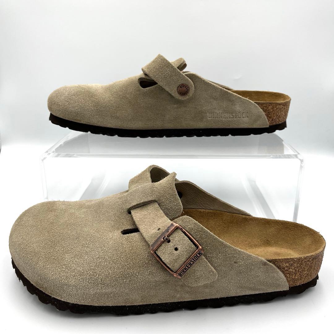 美品41BIRKENSTOCK ボストン トープ サンダルレギュラー幅