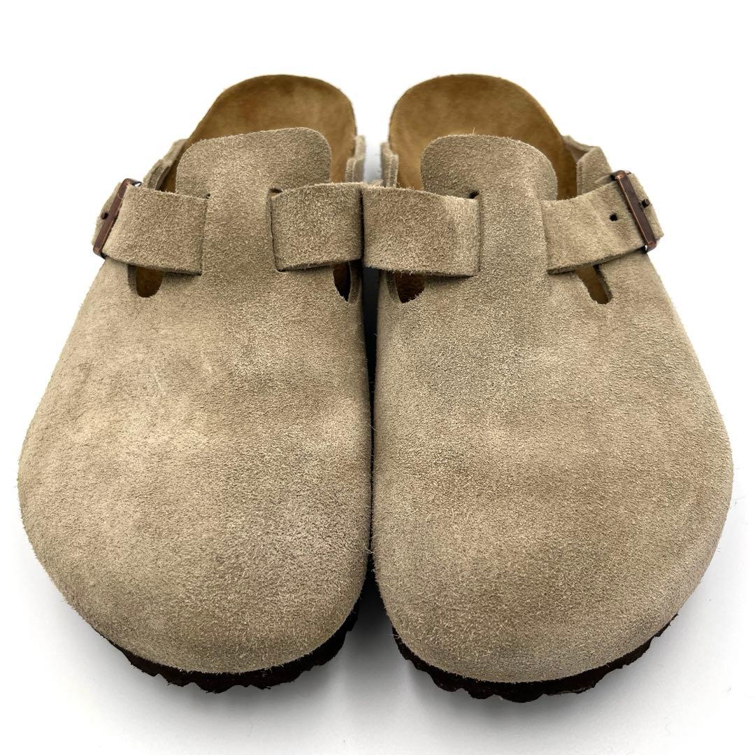 美品41BIRKENSTOCK ボストン トープ サンダルレギュラー幅