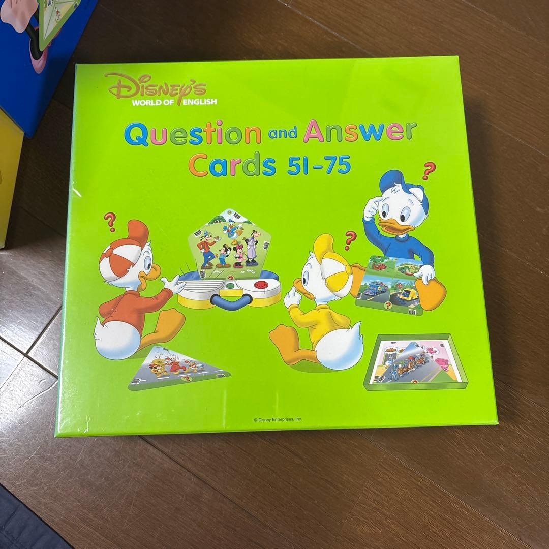 ディズニー英語のクイズカード