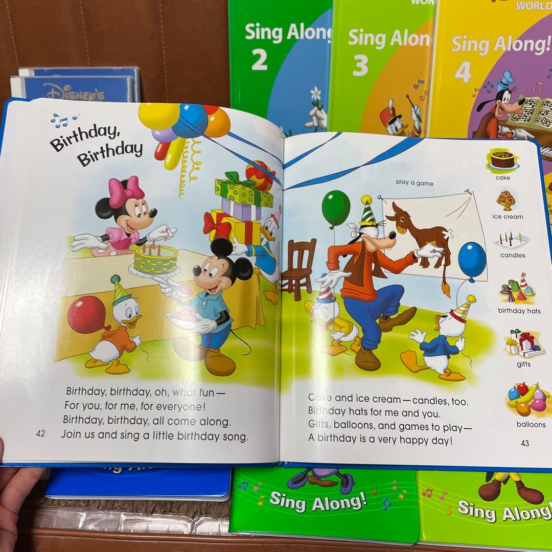 Disney's World of English 本,DVD,CDセット②