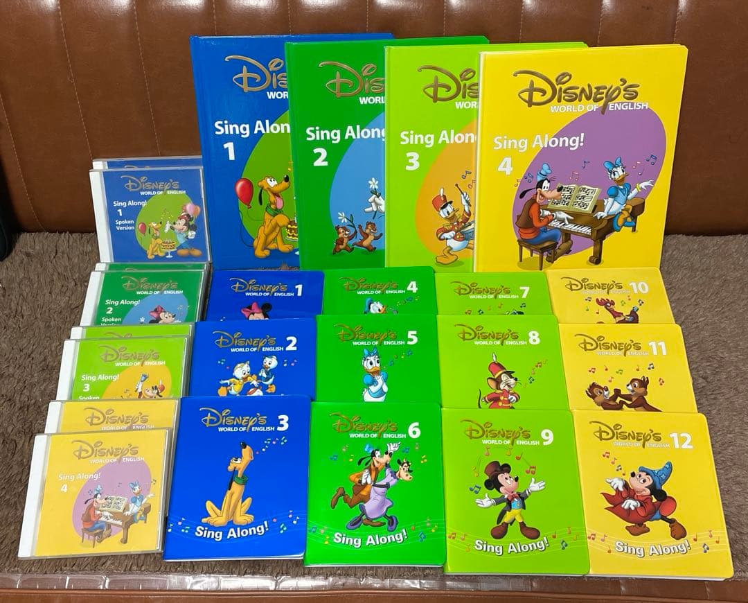 Disney's World of English 本,DVD,CDセット②