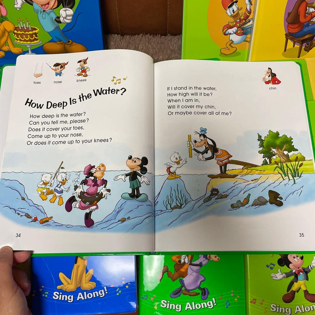 Disney's World of English 本,DVD,CDセット②