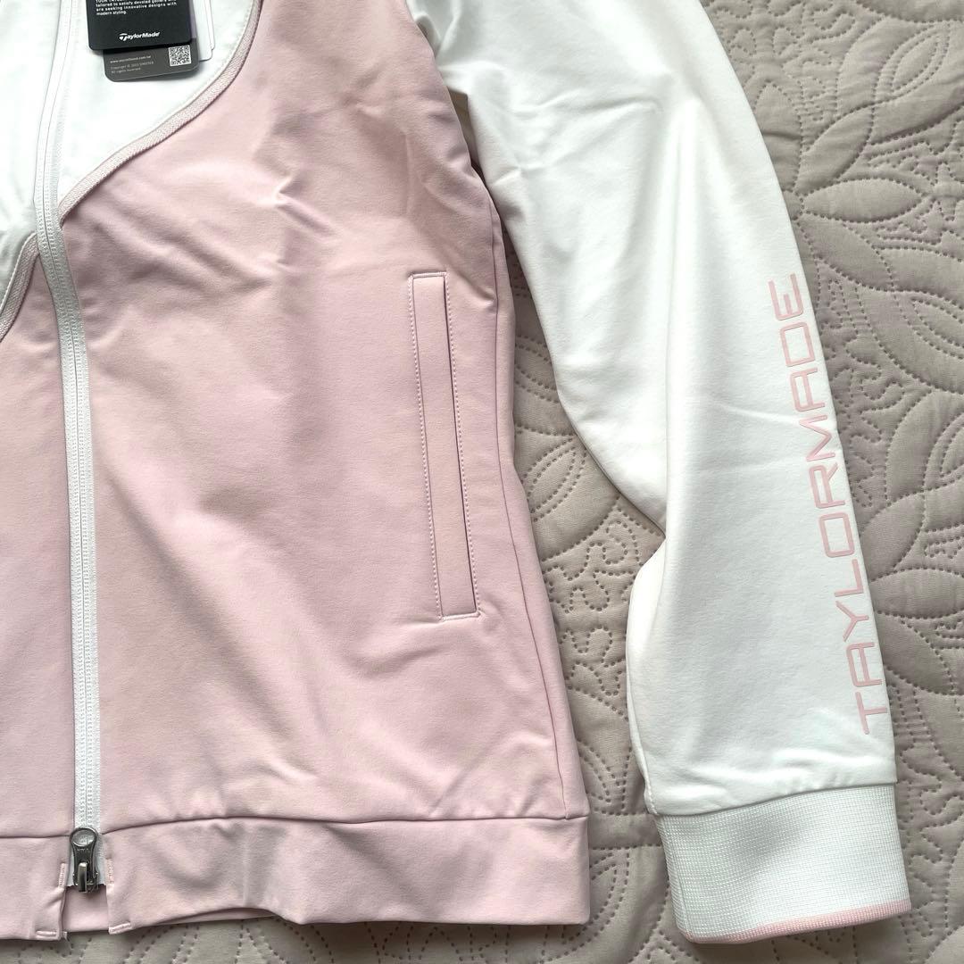 Taylor Made ツアーテーラーメイド　ジップアップジャケット　ピンク　L