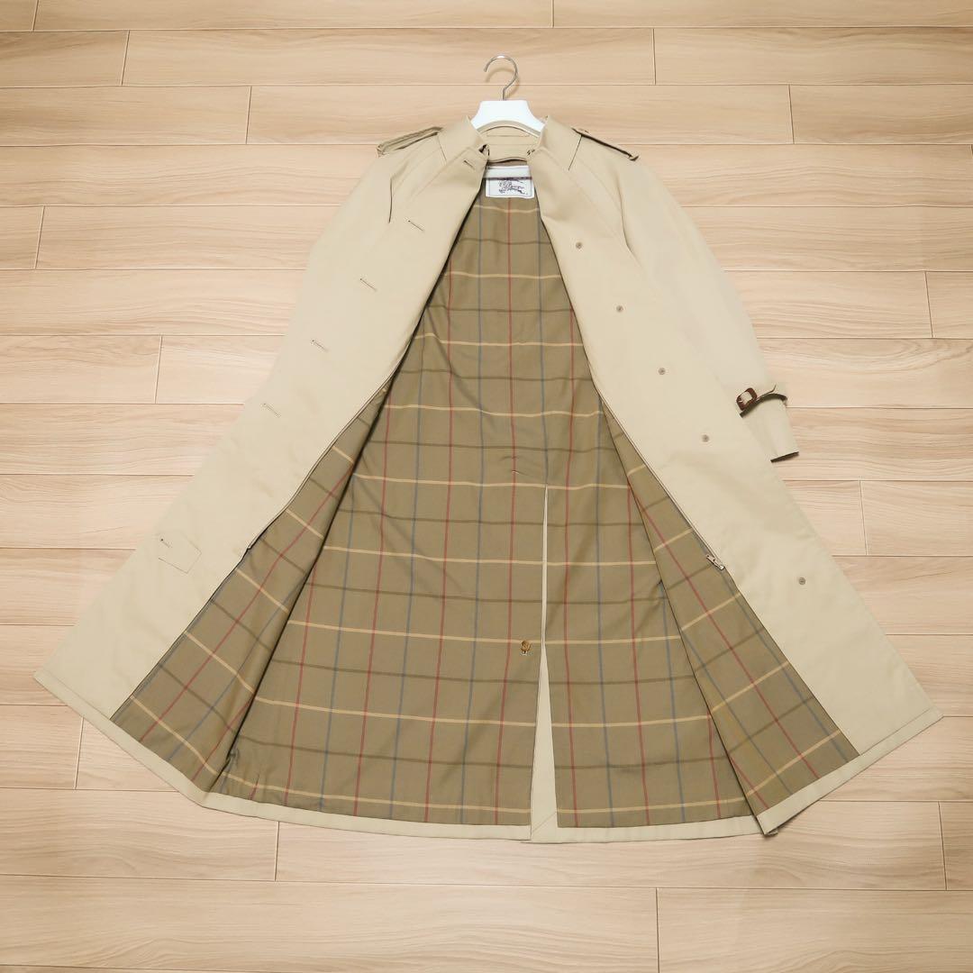 貴重 ビンテージ バーバリー ステンカラーコート ライナー付き BURBERRY