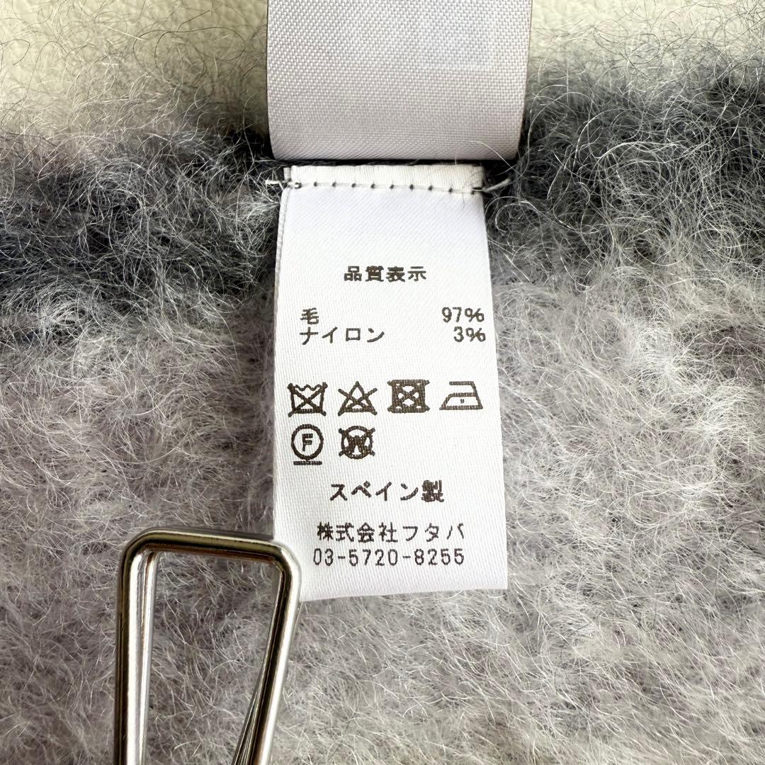 g*2様 希少　mantasezcaray　マフラー　チェック　大判 マンタスエ