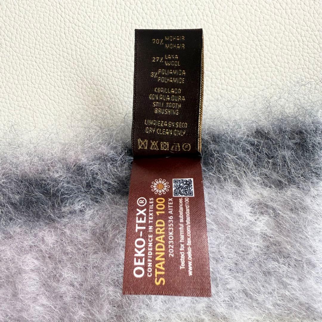 g*2様 希少　mantasezcaray　マフラー　チェック　大判 マンタスエ