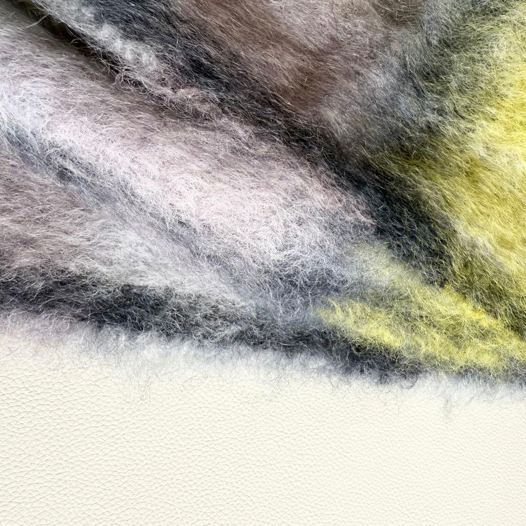 g*2様 希少　mantasezcaray　マフラー　チェック　大判 マンタスエ