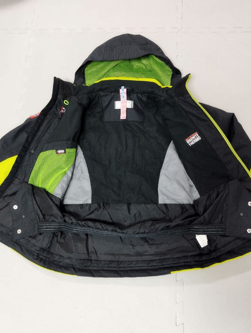 Phenix フェニックス 140 ジュニア スキーウェア 黒/黄 130