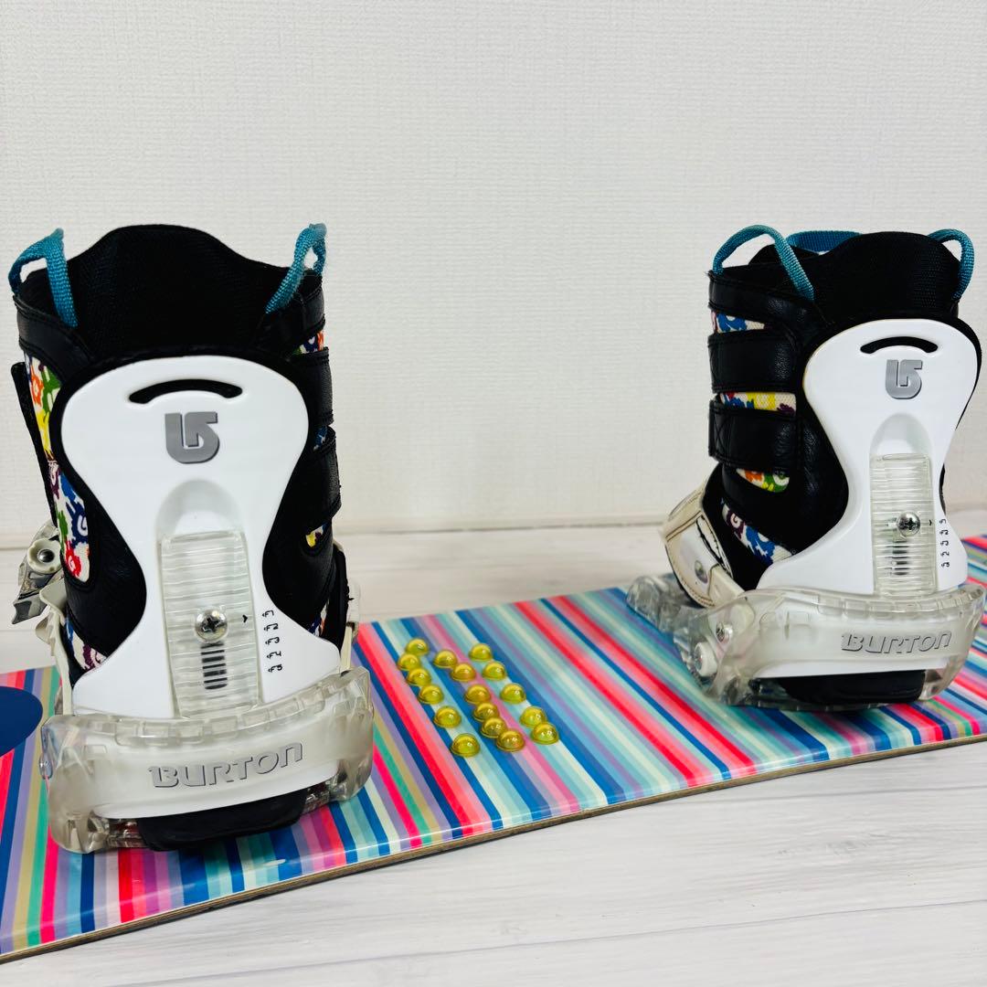 Burton Chicklet 101cm スノーボード キッズ 3点セット