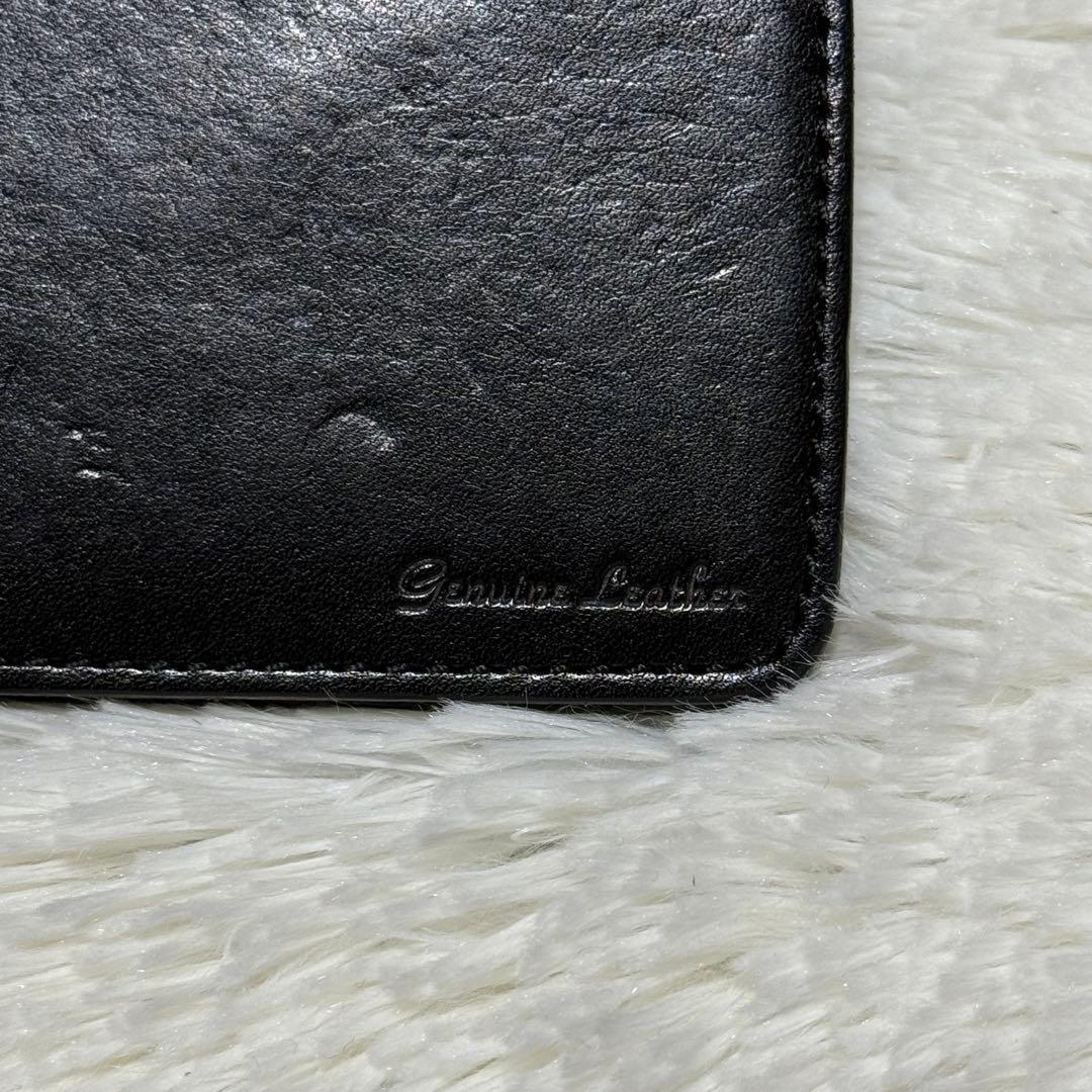 ⭐️美品⭐️　20/80　マネークリップ　二つ折り財布　小銭入れ　ブラック