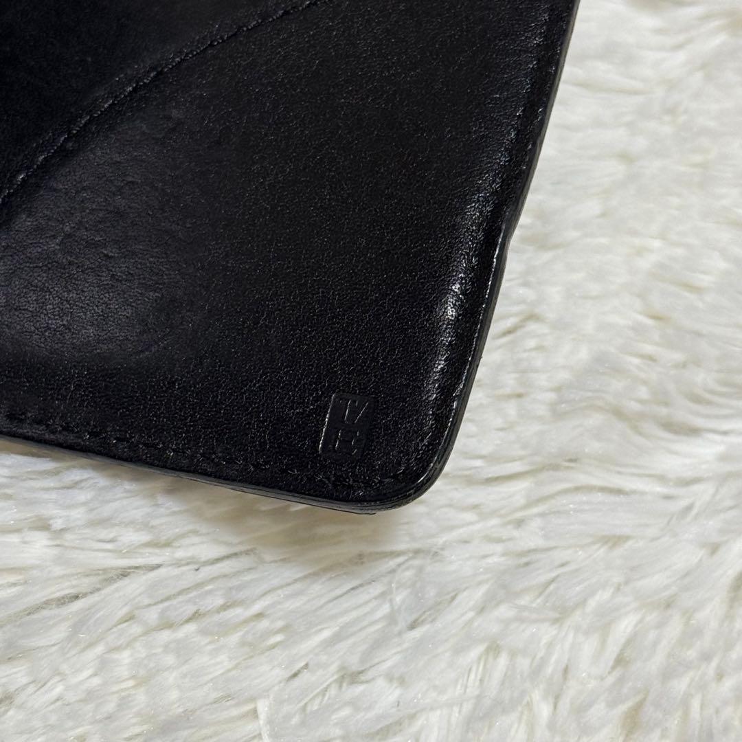 ⭐️美品⭐️　20/80　マネークリップ　二つ折り財布　小銭入れ　ブラック