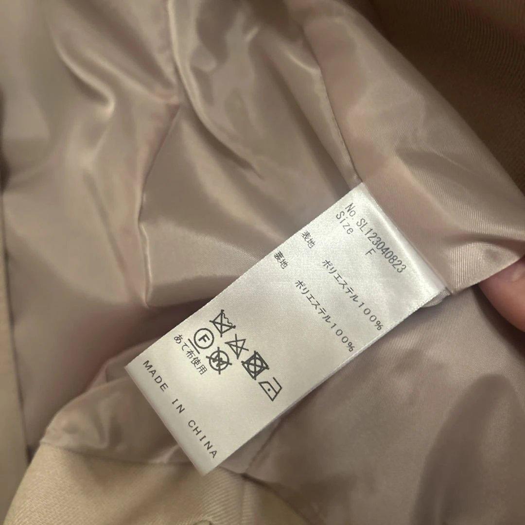 sheller ベージュ ダブルブレストジャケット