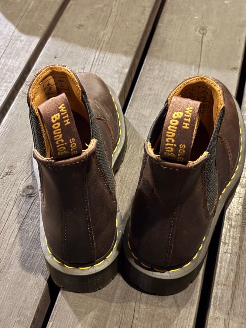 Dr. Martens ドクターマーチン　レザーチェルシーブーツ　UK6