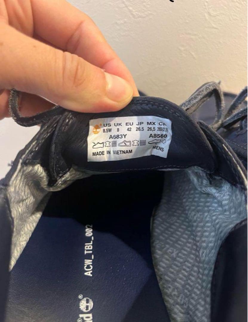 A-COLD-WALL×Timberland 3-EYE Boat Shoes